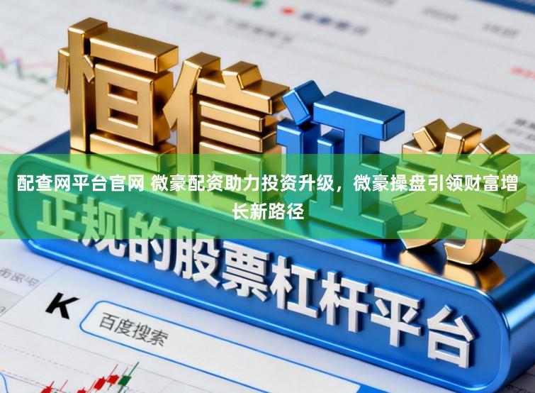 配查网平台官网 微豪配资助力投资升级,微豪操盘引领财富增长新路径