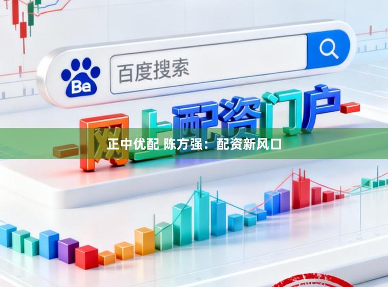 正中优配 陈方强：配资新风口